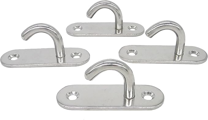 Stainless Steel Ceiling Hooks & Wall Hangers by Unknown