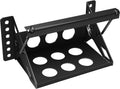 JY PERFORMANCE Metal Battery Tray Box, Universal Metal Steel Bolt-in Battery Mounting Box Tray Bracket for Car Trailer Boat - Fits up to 10.63"×7.06"×7.5", Anti-Rust Corrosion-Black