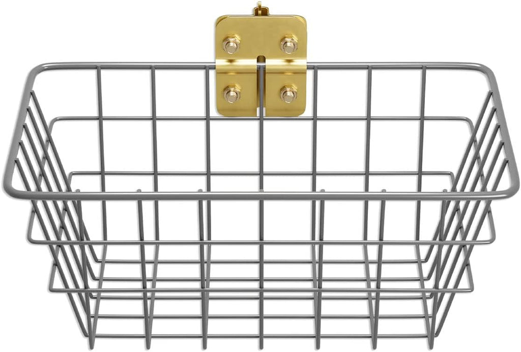DC Cargo Mall E Track Basket – Bolt-On Wire Bin Organizer – Compact E Track Storage & Accessories for Trailers and Trucks