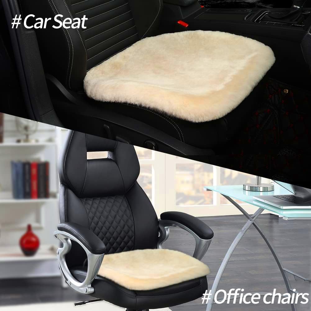 llb genuine sheepskin car seat cushion seat covers, package contents