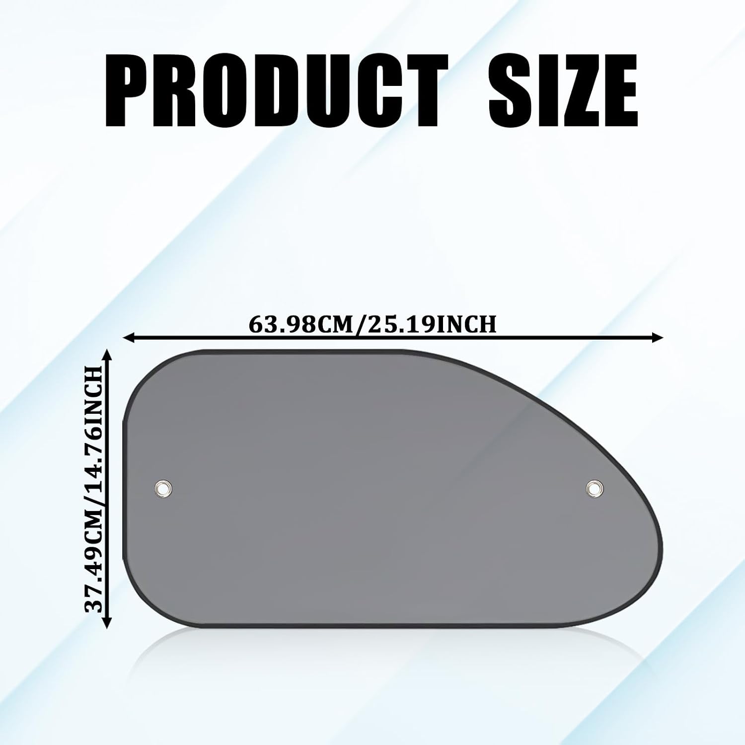 2PCS Car Window Sun Shades, Side Window UV Protection Cover with Suction Cups, Baby Kids Privacy Mesh Heat Blocker, Auto Sunshade for Cars Trucks SUV Glare Reduction Interior Accessories
