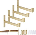 ovov 4 pack heavy duty shelf brackets 10, main product view