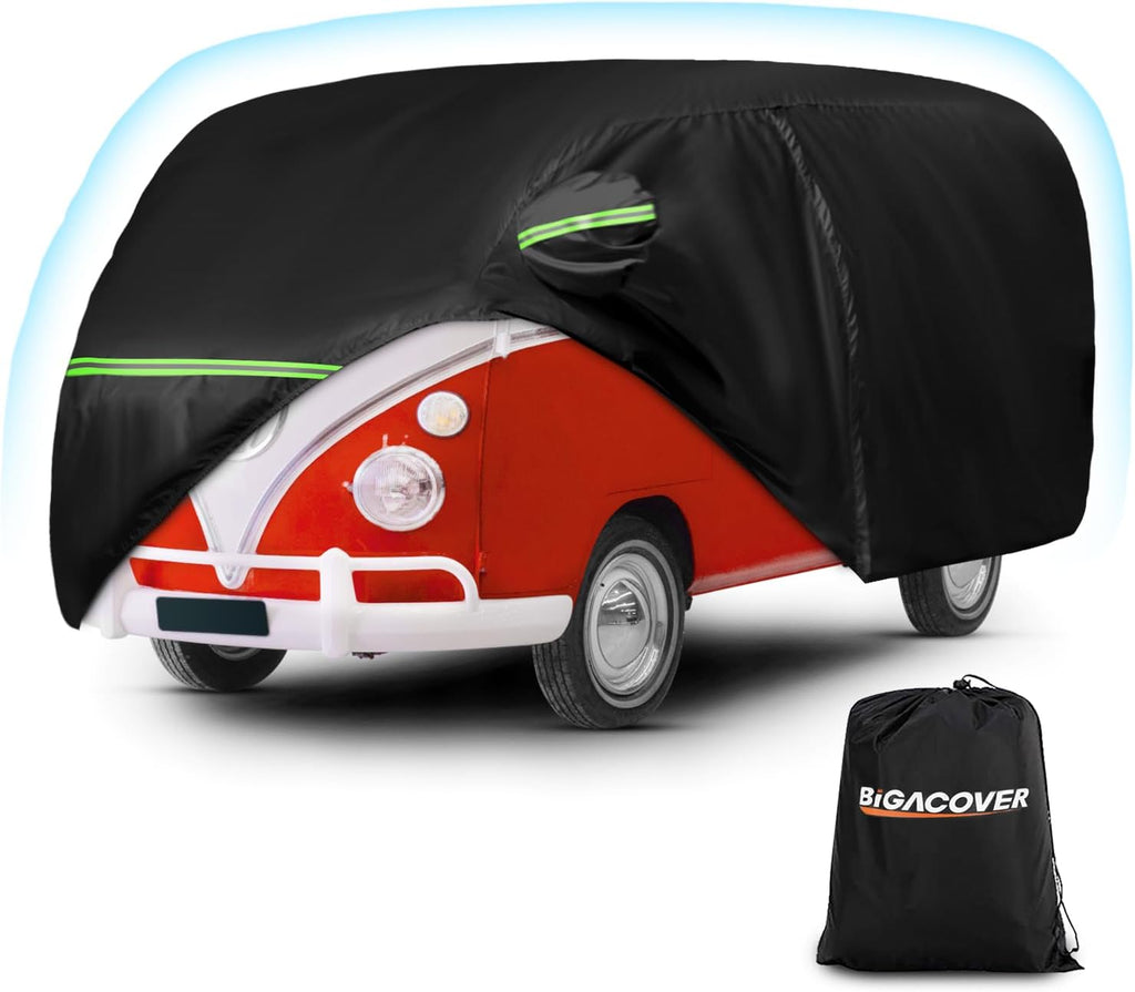 Car Cover for 1950-1992 VW Bus T1 T2 T3, Waterproof 420D Oxford Cloth Cover