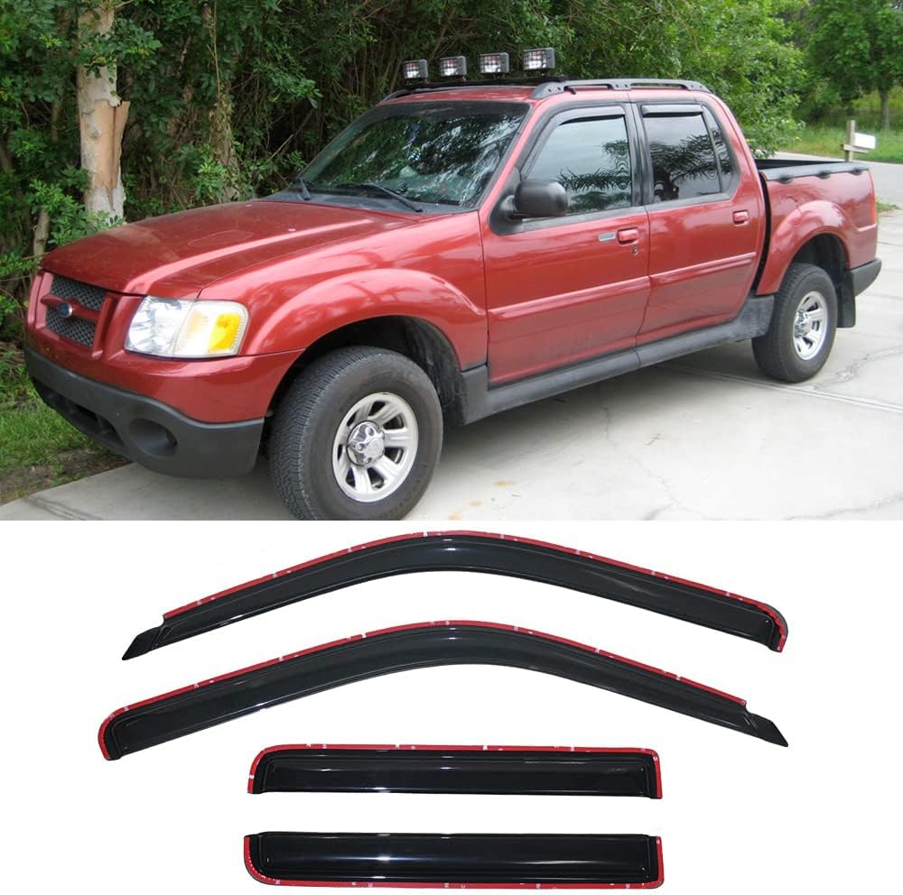 Side Window Visor Vent Wind Deflector fit