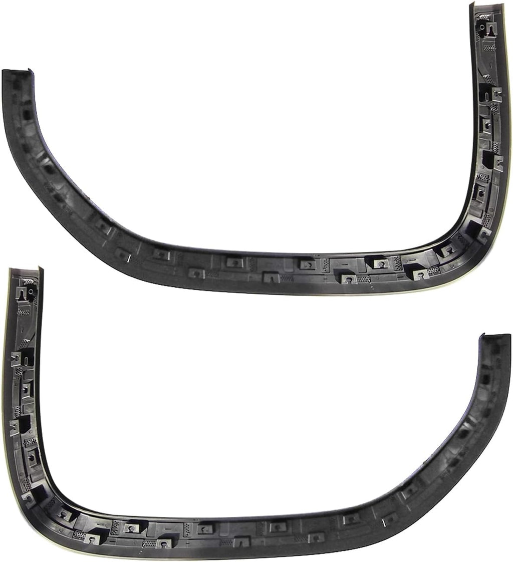 Front Fender Flares Wheel Opening Molding Trim Left & Right Side Compatible with 2019 2020 2021 2022 2023 GMC Sierra 1500 Replaces 84492973 84492974