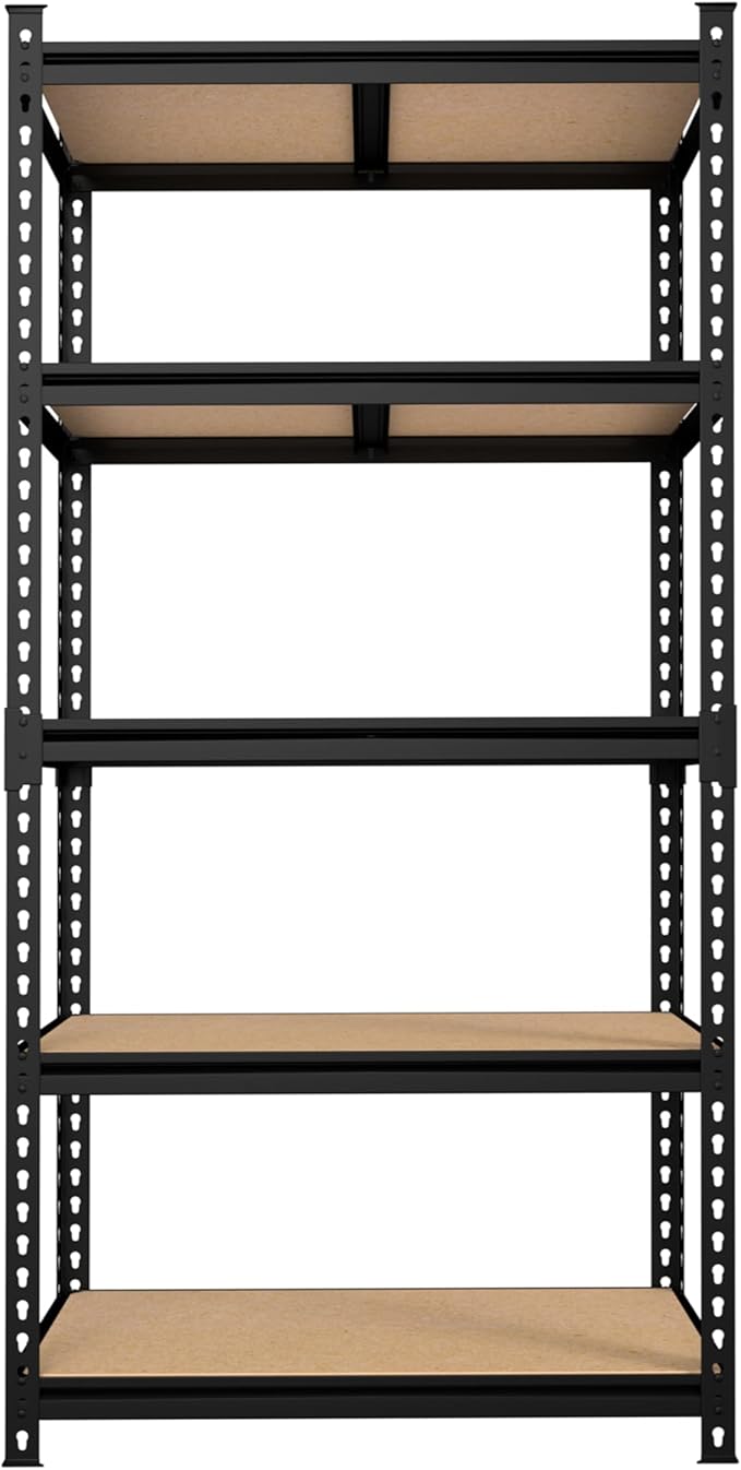 MUPATER 36" W x 18" D x 72" H Metal Storage Shelves, Heavy Duty Utility Shelf - Image 9