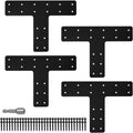 t post bracket 4pcs,14"x10" t flat mending plate, main product view