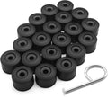 20PCS Lug Nut Cover, Wheel Studs and Lug Nuts, 17mm Wheel Nut Covers with Removal Tool, Car Accessories Universal Auto Hub Exterior Decoration Protective Cover Suitable for Most Vehicles
