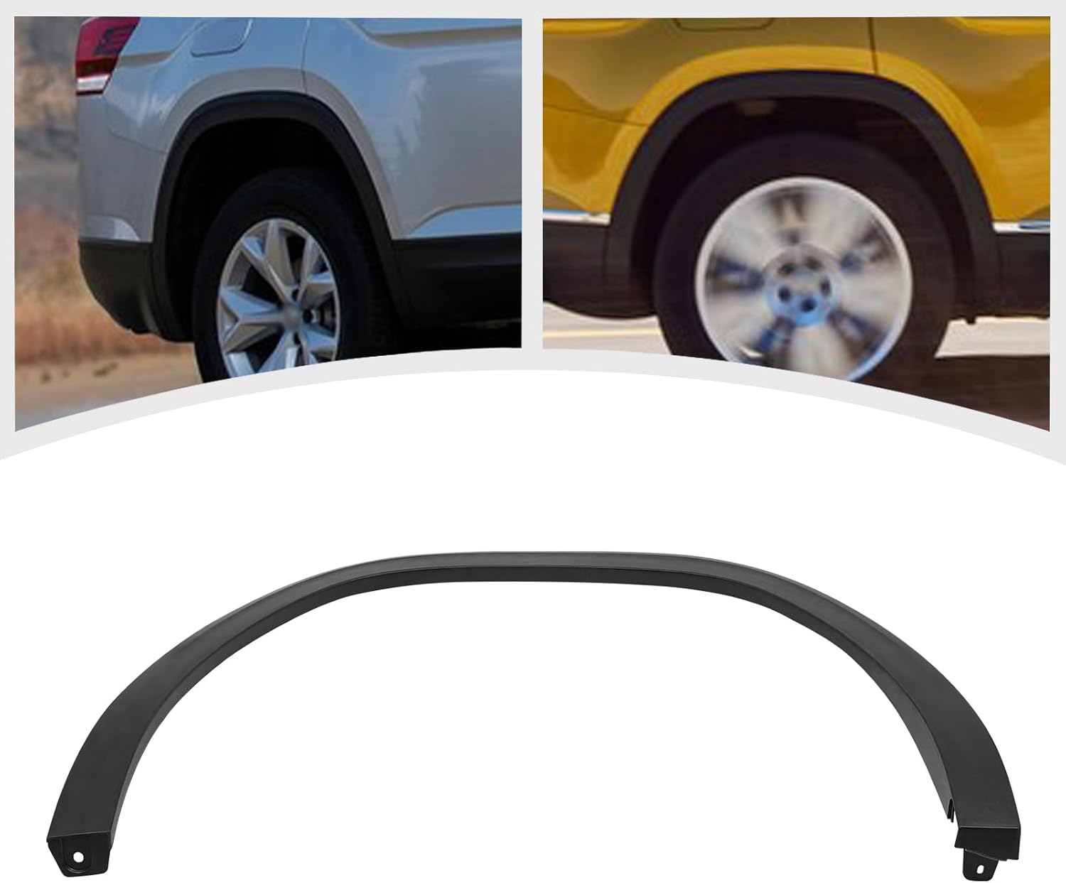 Rear Right Fender Trim Wheel Arch Molding for Volkswagen Atlas 2018 2019 2020 Fender Molding Trim Passenger Side OE/OEM 3CN853818B9B9