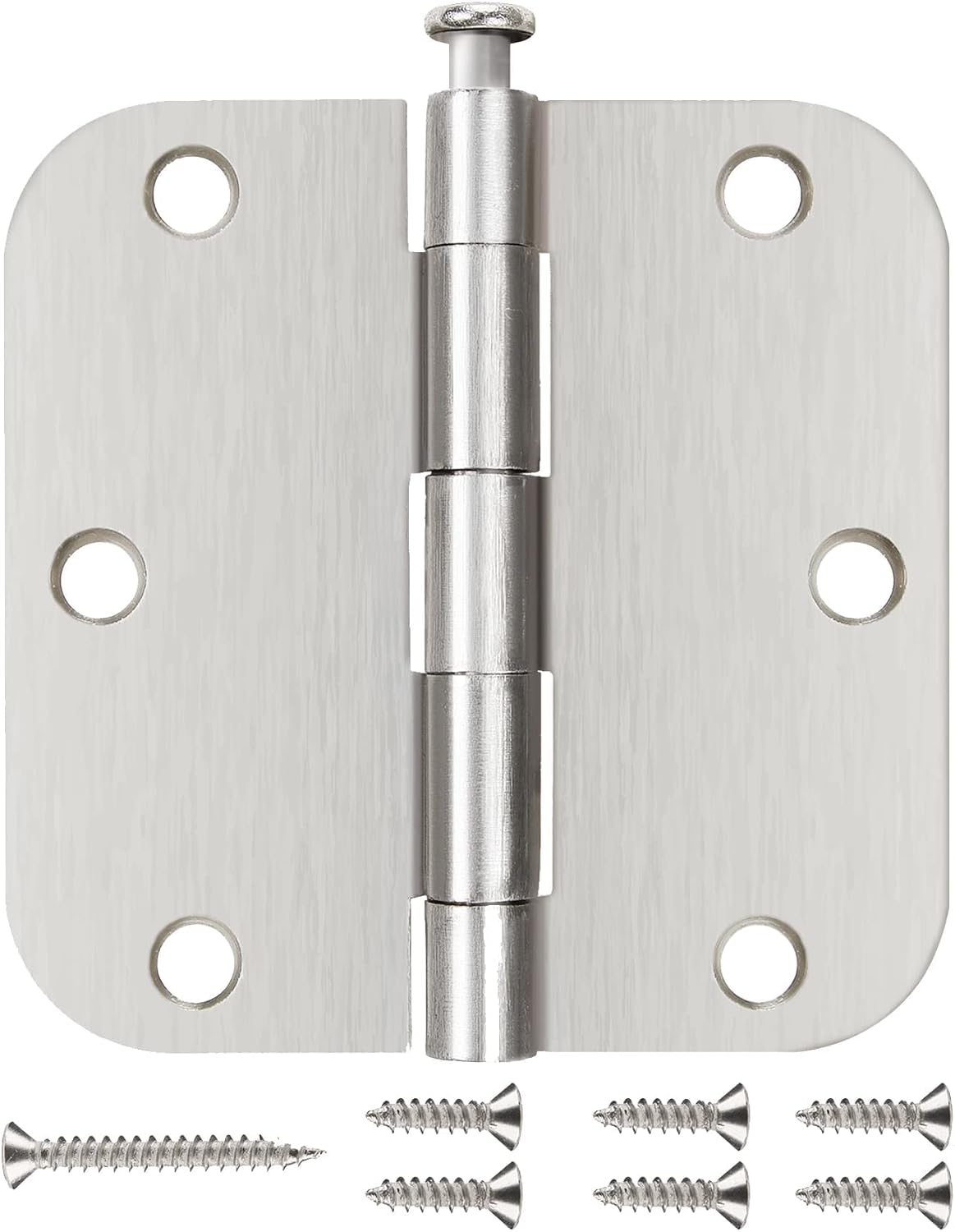 interior brushed nickel door hinges 3.5" with 5/8", main product view