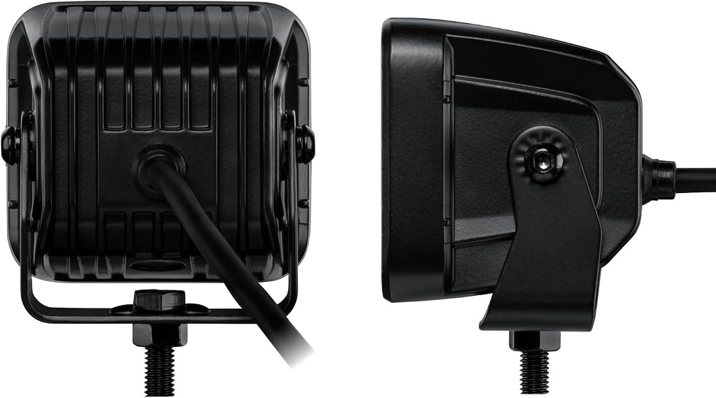 HELLA 1FA 358 176-821 LED-Spotlight - Black Magic Cube Kit 3.2" - 12/24V - mounting - Long-Range Illumination - Cable: 500mm - Plug: Deutsch Plug - Kit - Quantity: 2