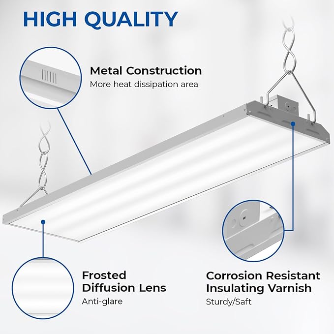 CINOTON 4FT 210W LED Shop Light - Image 8