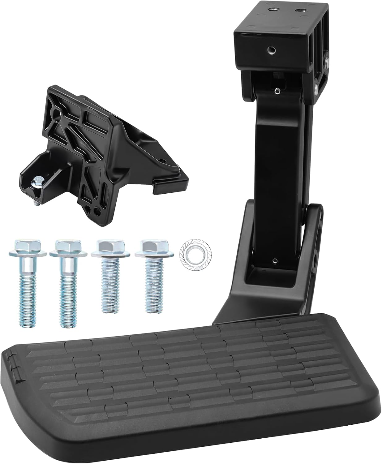 Retractable Bed Step Bumper Step for Toyota Tundra Bed Step 2022 2023 2024 2025 2026 Tundra Truck Bed Step,Folding Rear Bumper Tailgate Step Replace# PTS30-34000