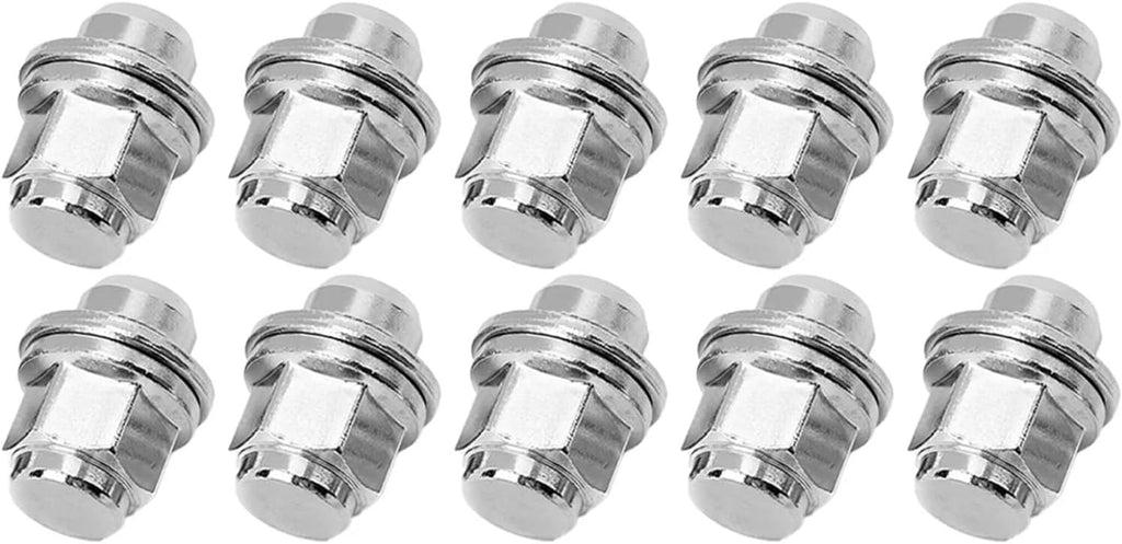 Hub Lock Bolt Compatible with Jaguar for F-Type 10pcs Car Hub Screws Nuts Car Tire Bolts Wheel Screws Wear Parts Automobiles Accessories