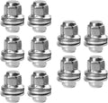 Hub Lock Bolt Compatible with Jaguar for F-Type 10pcs Car Hub Screws Nuts Car Tire Bolts Wheel Screws Wear Parts Automobiles Accessories