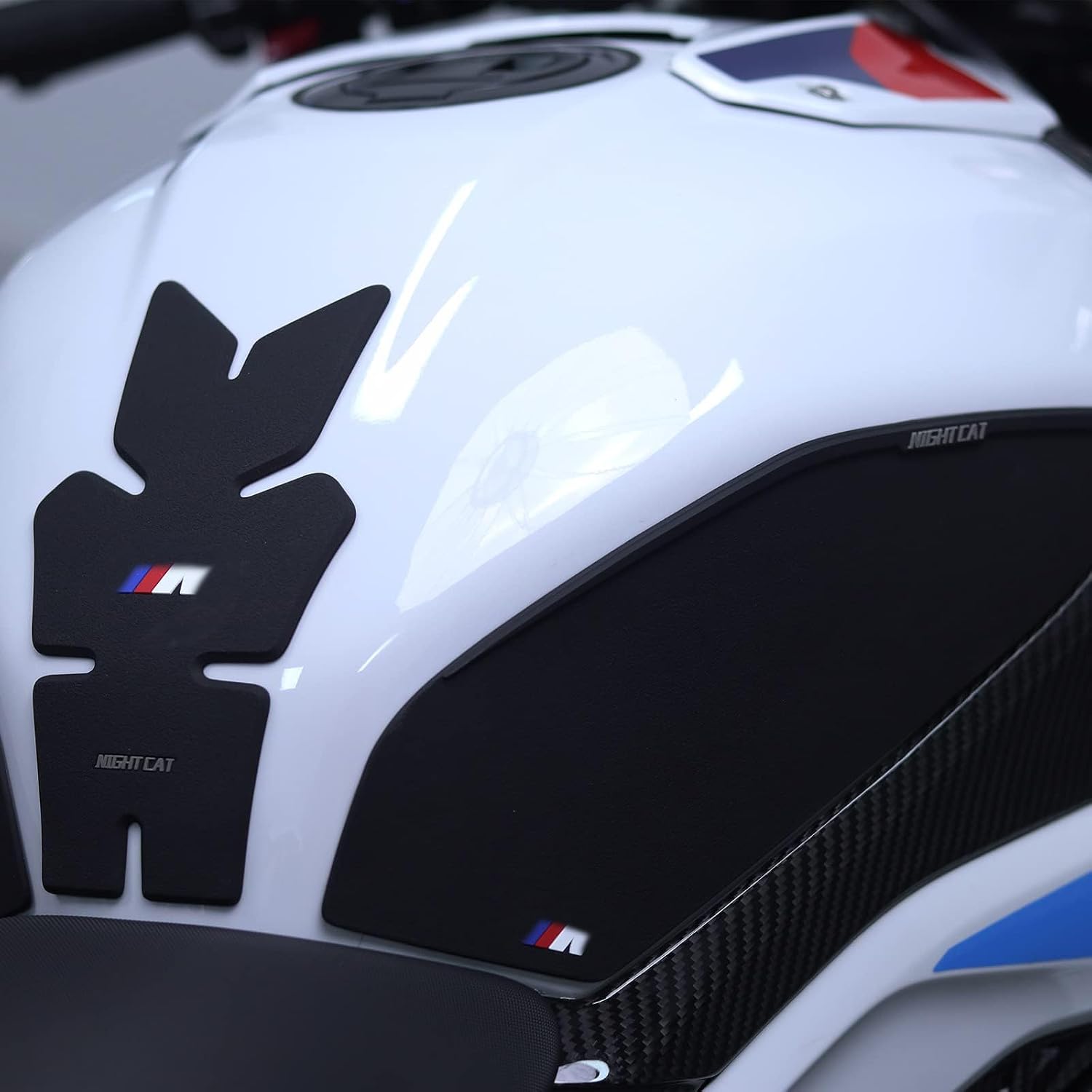 Fuel Tank Sticker, Compatible with 2019 Post S1000RR, Motorcycle Fuel Tank Protector, Fuel Tank Side Traction pad, Anti-Skid Sticker, Fuel Knee Grip Sticker (S1000RR Generic)