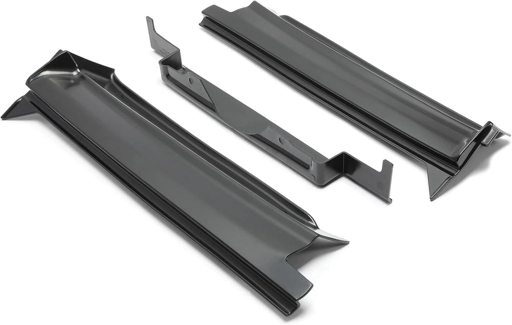 3PCS Bumper Fillers For 1977-1979 Cadillac DeVille Fleetwood Brougham | Color: Black,Material: High quality Plastic,Placement : Left, Rear, Right,rear bumper filler replacement panels