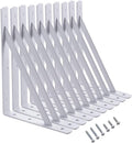 heavy duty shelf brackets, 12 x 8 inch, main product view