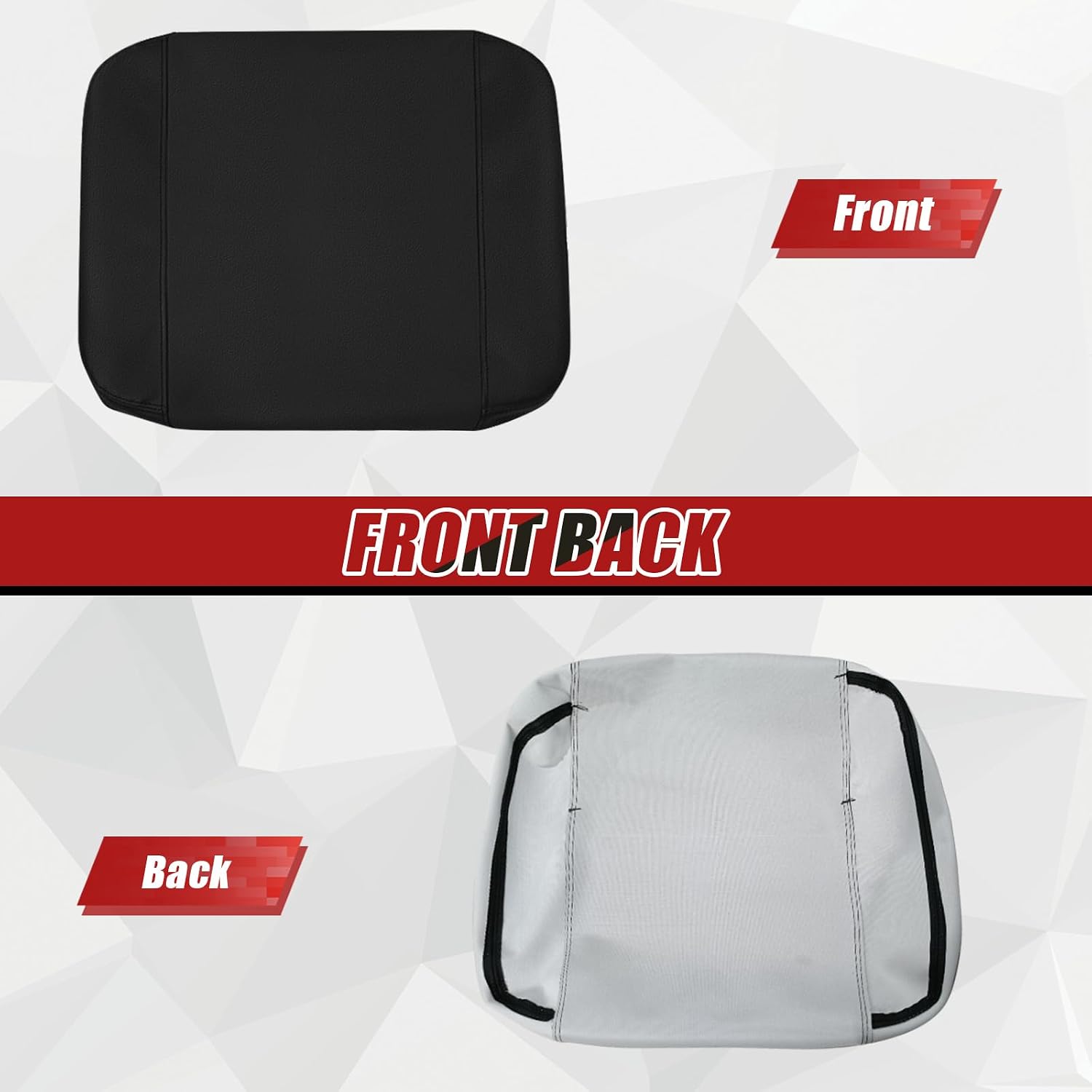 Driver Side Bottom Leather Seat Cover Replacement for 2013-2019 Polaris Ranger 900 XP XP 900 570 XP 570