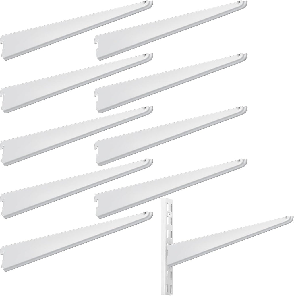 yalikop 10 pack adjustable shelf brackets for double, main product view
