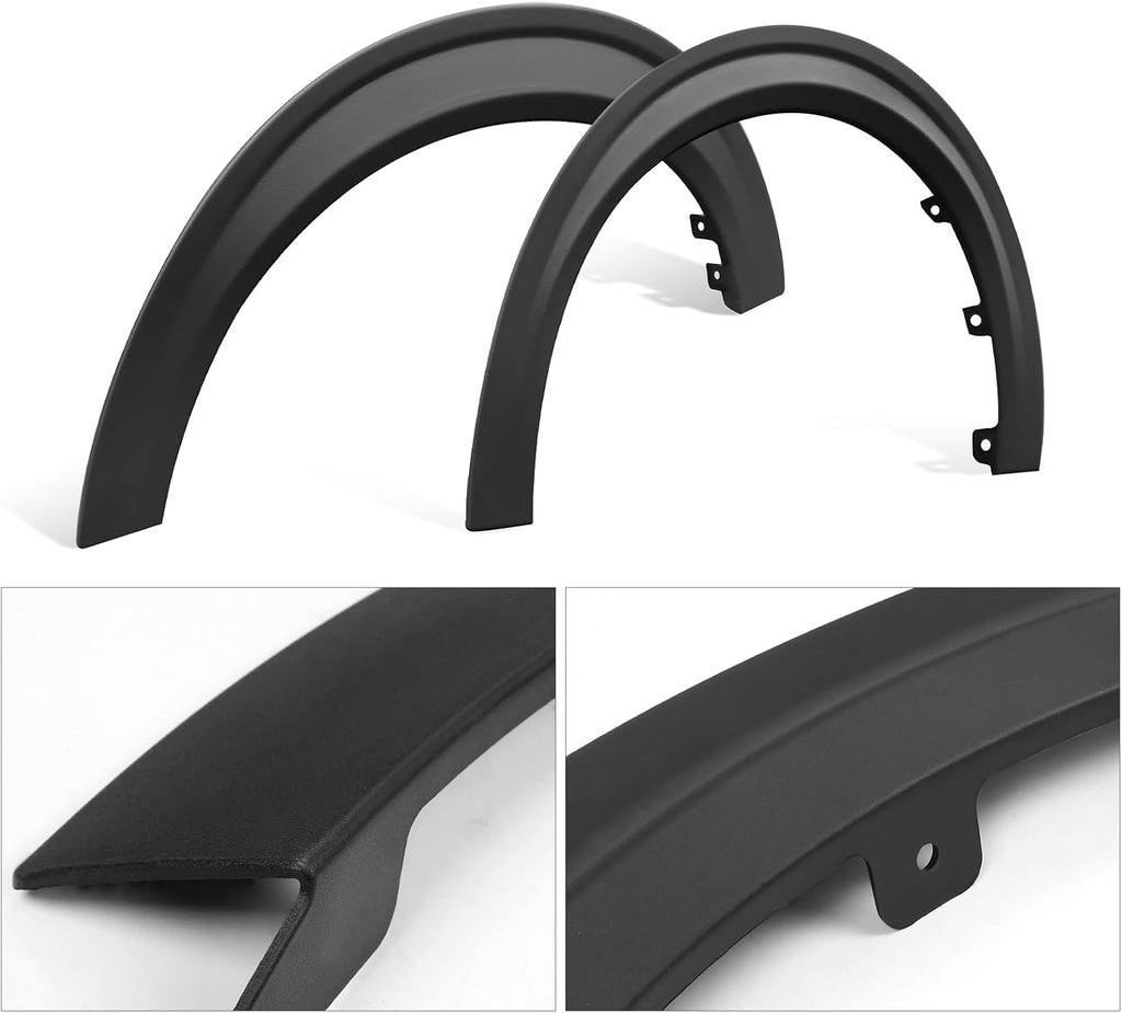Mabett Fender Flares for Ford Maverick 2026 2022-2025, Front and Rear Wheel Eyebrow Maverick Accessories 4PCS Fender Trim