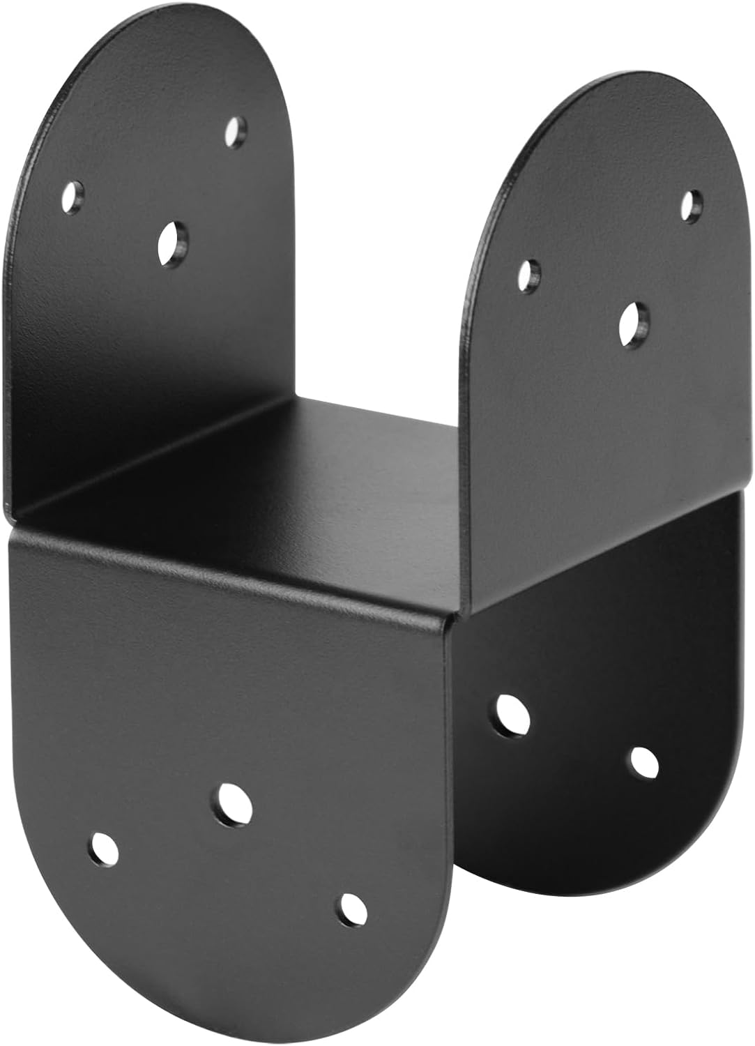 gbgs 4 pack 4x4 post connector,14 gauge,black, main product view