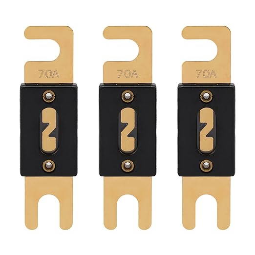 70A ANL Fuse 70 Amp Inline Blade Fuses 32V by VEXUNGA