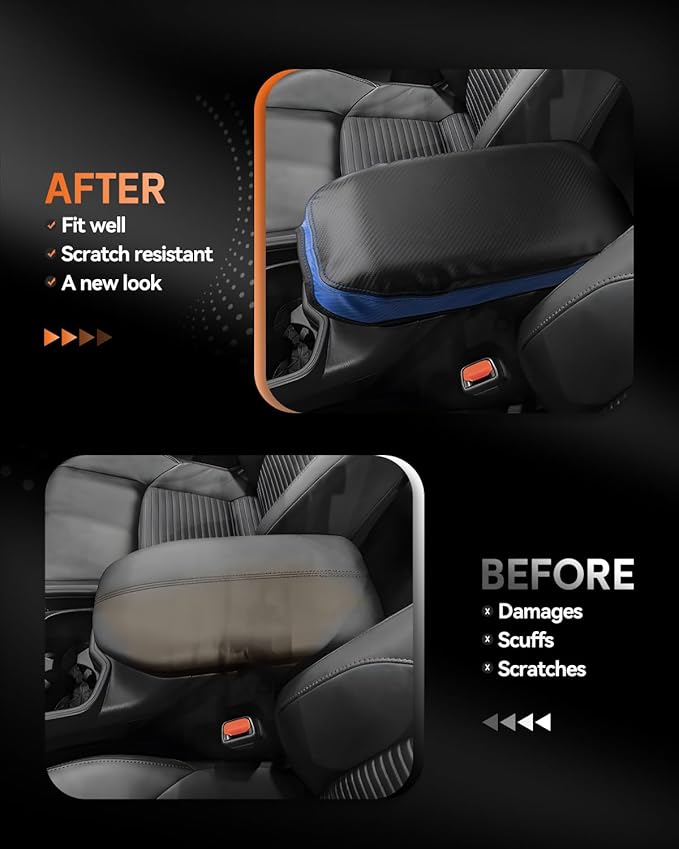 CDEFG for Toyota RAV4 2019-2025 Center Console Cover Armrest Box Cover for RAV4 - Image 3