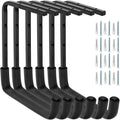overhead garage storage rack, tility ladder hangers, ceiling, main product view