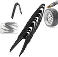 Tire Grooving Blades (20pcs), V/U Shape Rubber Stamping Engraving Blades, Uniform Heating, Wide Range of Applications, Efficient And Convenient, for Tire Grooving Machines,R4