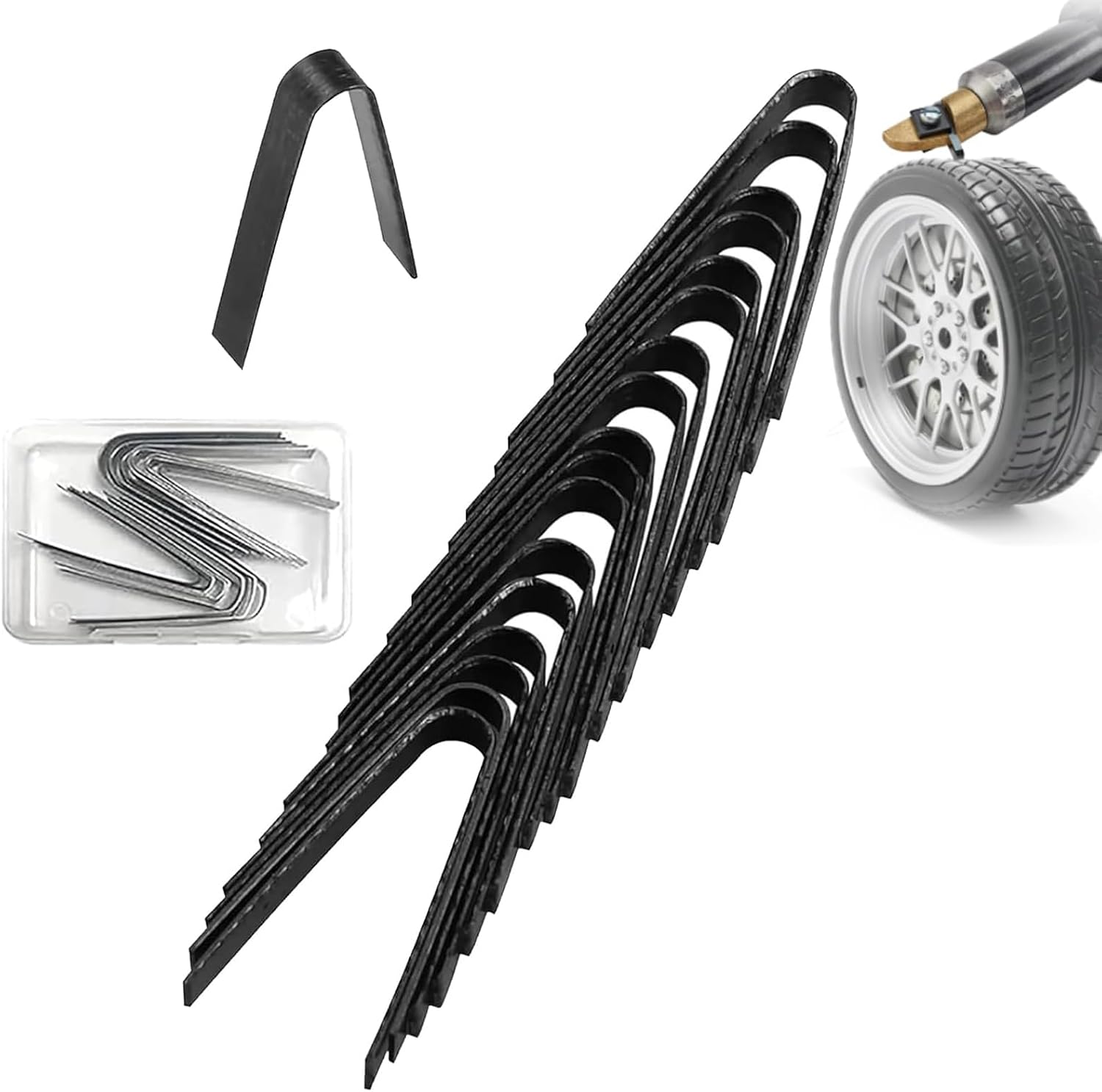 Tire Grooving Blades (20pcs), V/U Shape Rubber Stamping Engraving Blades, Uniform Heating, Wide Range of Applications, Efficient And Convenient, for Tire Grooving Machines,R4