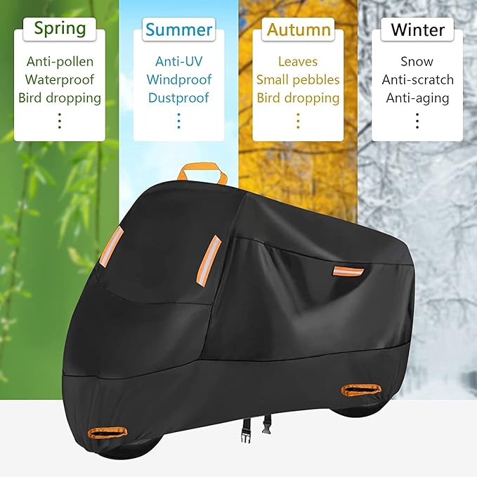 Motorcycle Cover Waterproof Outdoor - Image 5