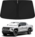 KUST Windshield Sun Shade for 2024 2025 2026 Chevrolet Silverado EV/Chevy by KUST