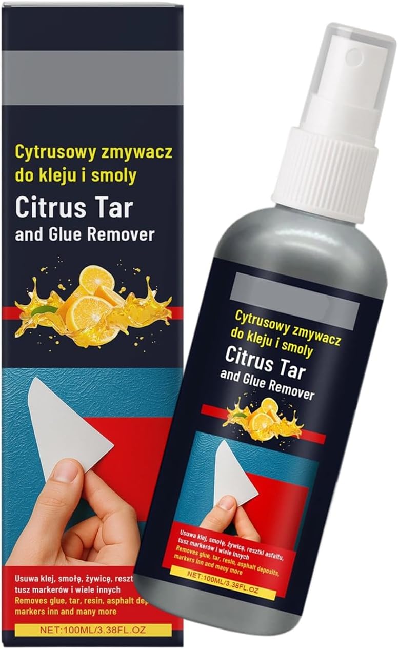 100ml Remover Car Glass Double Sided Adhesive Tape Label 3.38oz Multifunctional