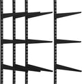 colingmill 16 pcs 2 track upright wall shelving, main product view