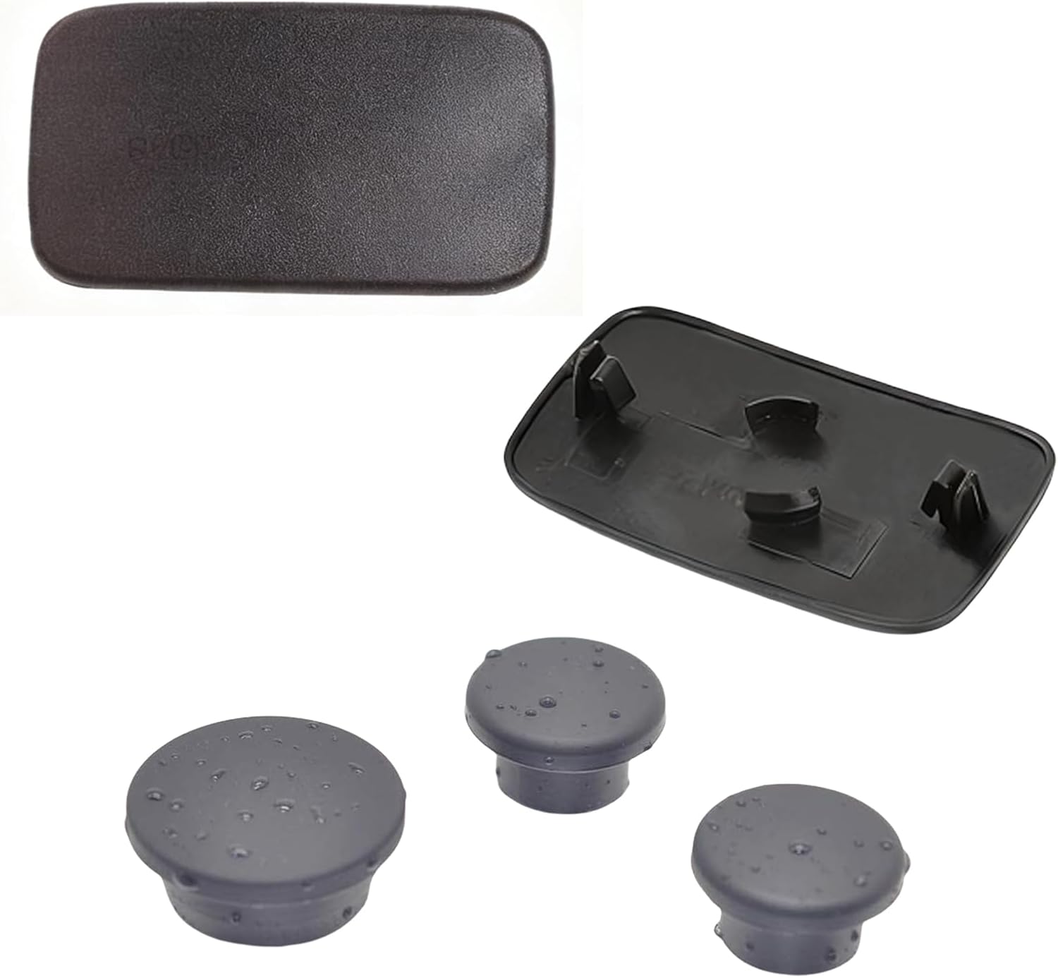 CousDUoBe Wrangler Tailgate Plugs, Rubber Plugs for Wrangler JK Models 2007 and Up (4 Pcs)