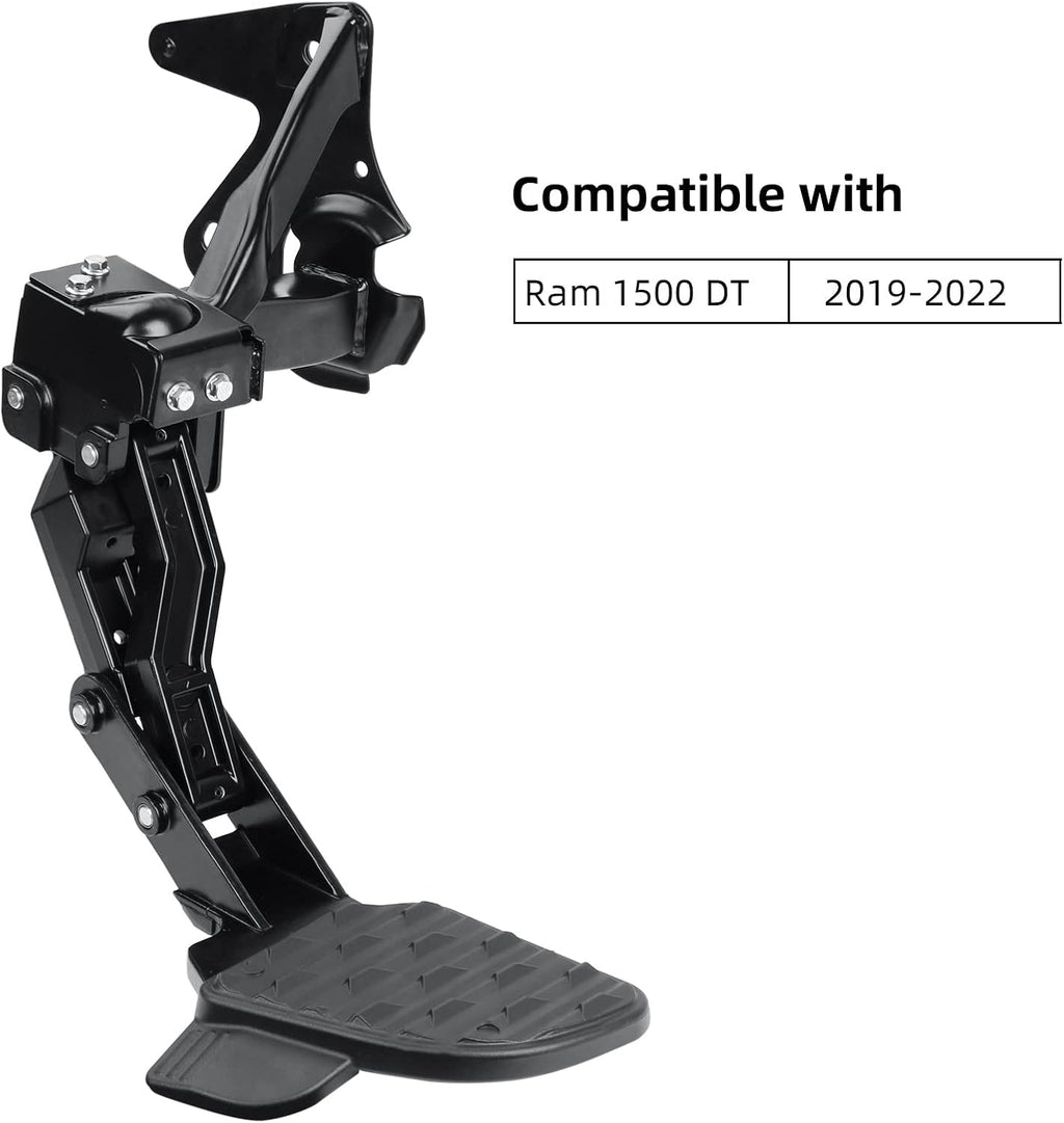 ‎82215289AG 82215289AF Rear BedStep-Retractable Trunk Bed Step Compatible with 2019-2022 Ram 1500 DT (New Body Style)