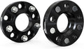 25mm (1") Hubcentric 5x114.3 Wheel Spacers 70.3mm CB 1/2"-20 Threads 2PCS | Forged 6061-T6,10.9 Grade Studs,Anodized Finish,For Ford Explorer Mustang Edge Ranger Crown Victoria,For Aviator Town Car