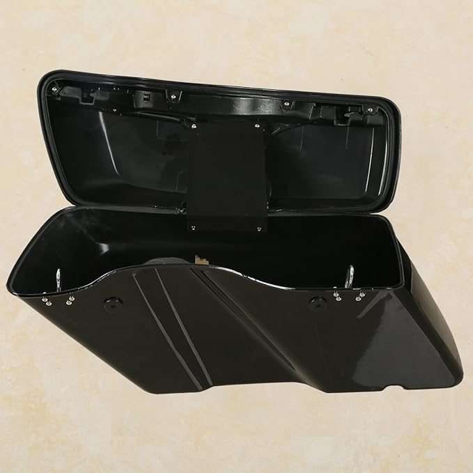 Green-L Vivid Black Hard Saddlebags - Image 7