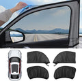 4Pcs Car Window Screens for Mercedes GLE 350 450 2020-2025, Nylon Mesh Breathable Mosquito Net Camping Sun Shade Side Door Privacy Curtains Cover