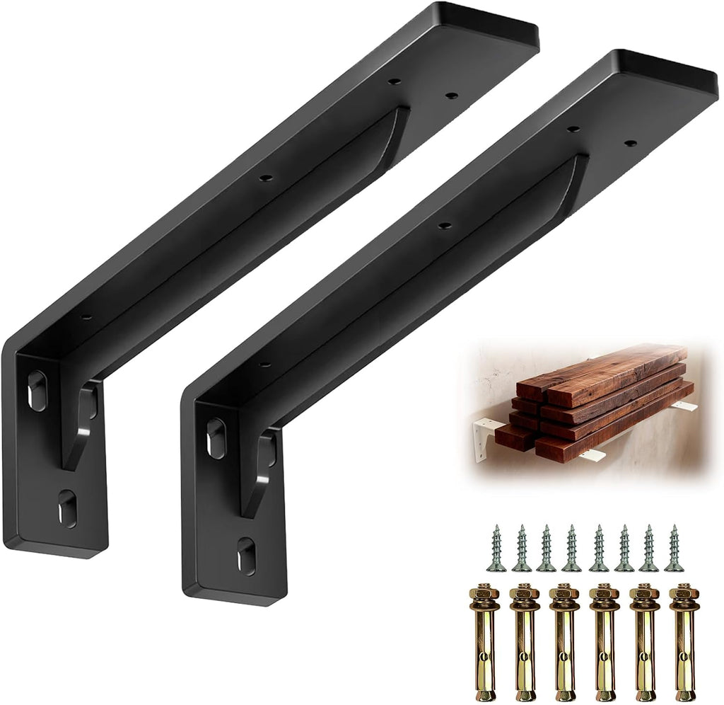 17inch shelf brackets heavy duty, l brackets for, main product view