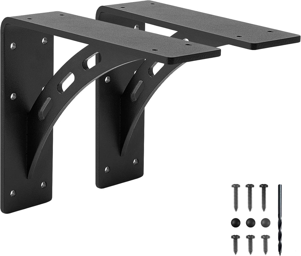 9"x8"x2.5" heavy duty shelf brackets - max load, main product view
