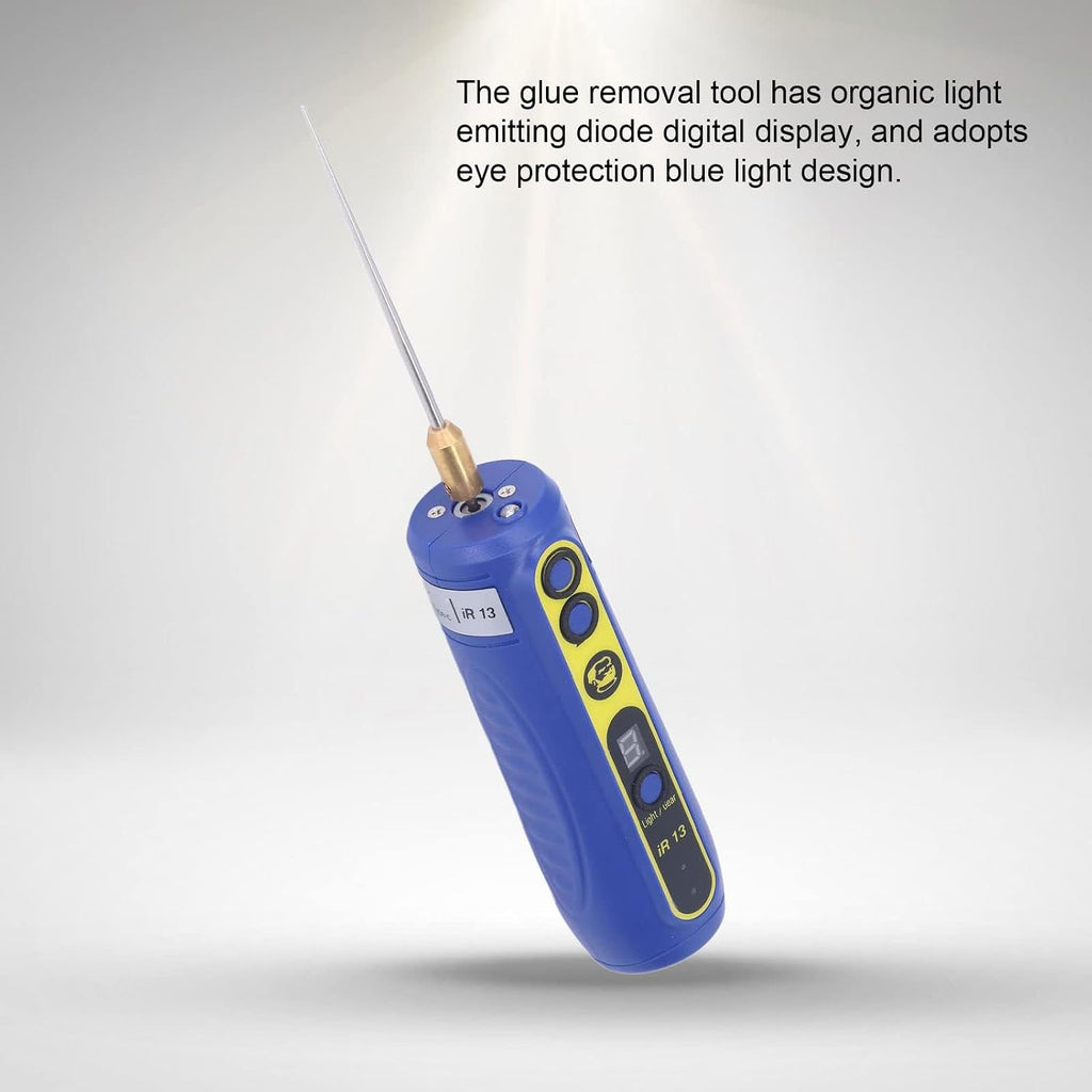 electric glue removal tool, 4 levels adjustable speed on a desk or shelf