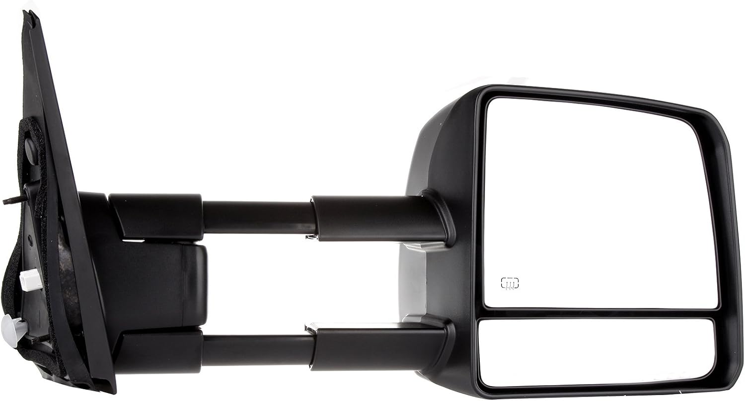 A Pair Heated Towing Mirrors Fits 2007-2017 for Toyota for Tundra, Power Adjusted View Mirror with Turn Signal Indicator