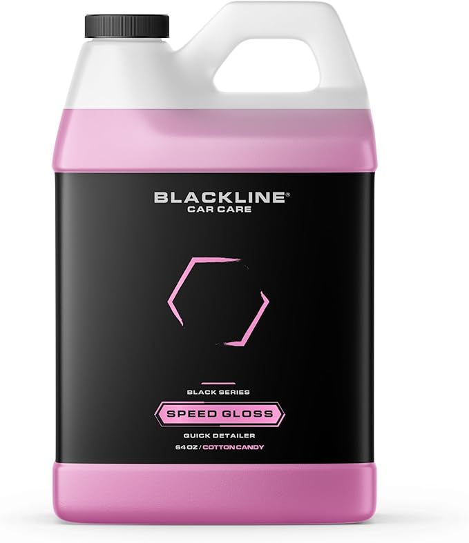 Blackline Speed Gloss Enhancer & Quick Detailer – Streak-Free Car Shine Spray by BlacklineCarCare