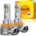 OXILAM H11 LED Bulbs, 30000 Lumens 800% Ultra-Bright, 6500K Pure White H8 H9 by OXILAMDIRECT