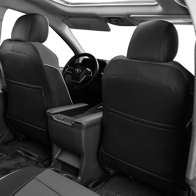 EKR Sienna Seat Covers for 2011-2020 Toyota Sienna LE, XLE Premium 2nd Row - Image 4