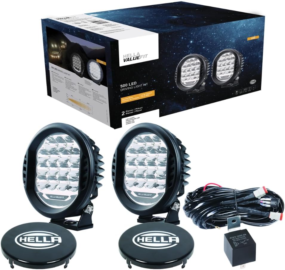 hella valuefit 500 led series - led driving shown in use