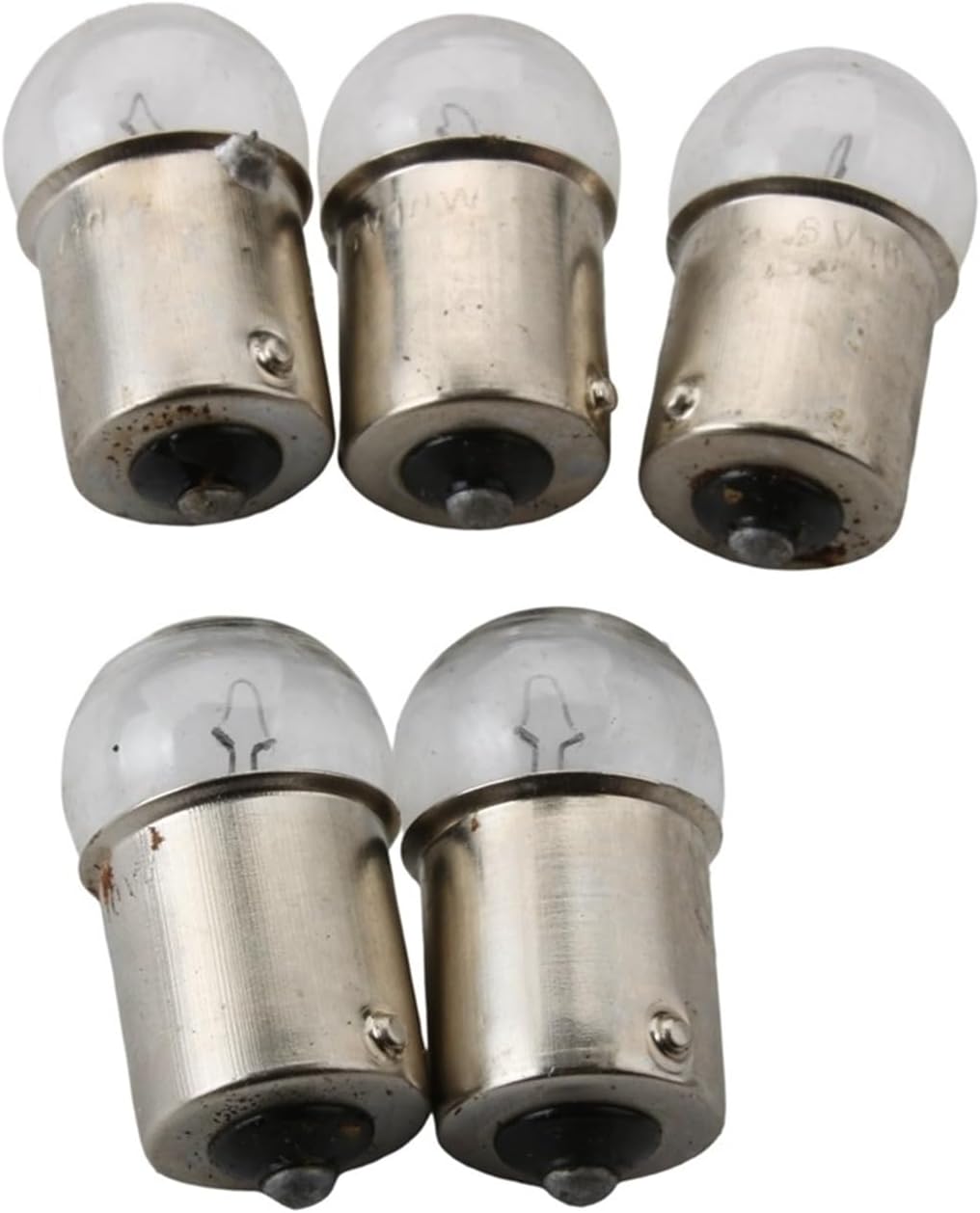 5pc 6V 10W Bulb BA15S G18 White For Motorcycle Scooter Motocross Karting 50cc 125cc 200cc 246510655