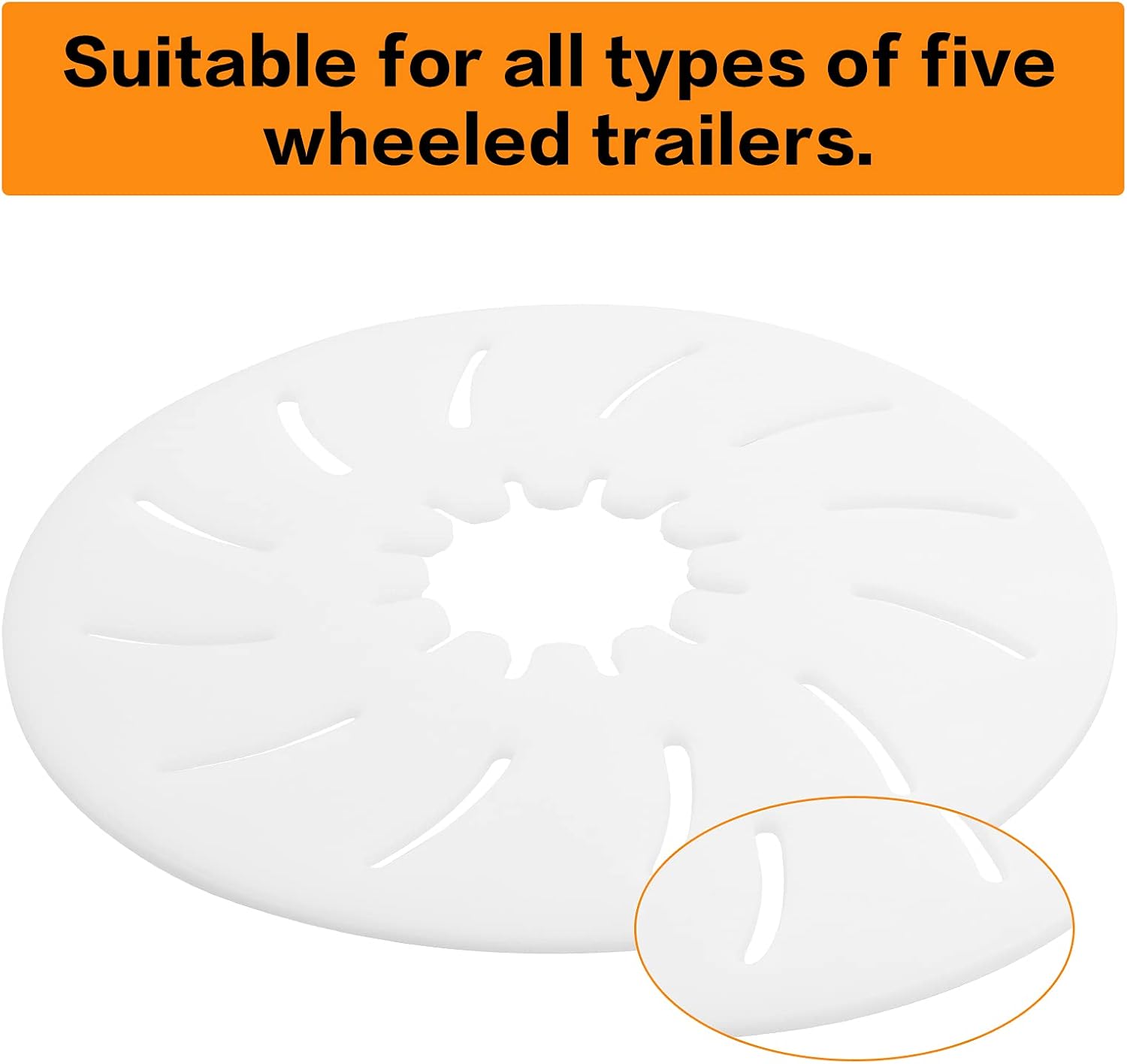 12-Inch 5th Wheel Lube Plate, 5th Wheel Accessories